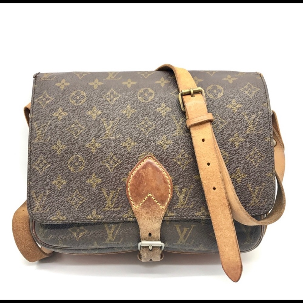 Louis Vuitton cartouchiere GM monogram bag